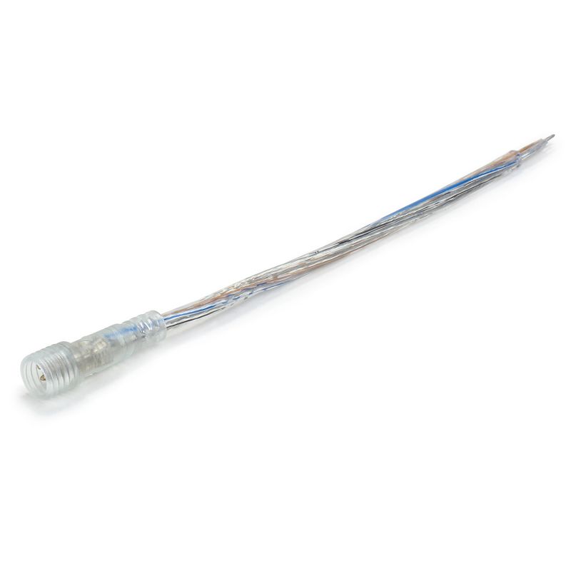1 Pairs of 4 Pin Transparent Male Female Waterproof Connector Cable Wire Cord 4 x 0.3 MM For RGB LED Strip Lights 1 Pairs of 4 Pin Transparent Male Female Waterproof Connector Cable Wire Cord 4 x 0.3 MM For RGB LED Strip Lights